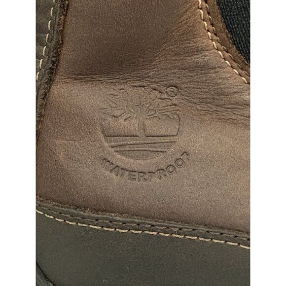 Timberland Earthkeepers Chestnut Ridge Chelsea Boots Men’s 8.5 Brown Leather - Picture 7 of 15